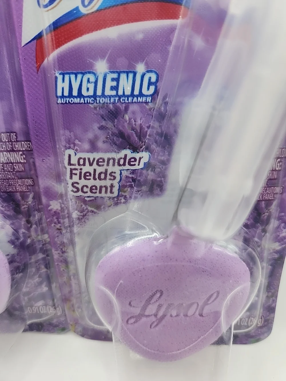 Lysol Lavender Fields Scent Toilet Bowl Cleaner - Purple x2